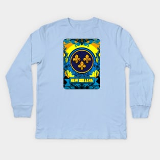 NEW  ORLEANS Kids Long Sleeve T-Shirt